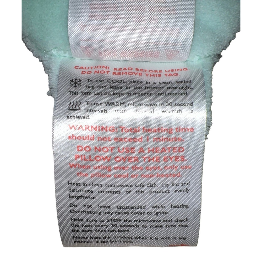 EARTH THERAPEUTICS Plush Hot/Cold Rice Pillow - Picture 5 of 7